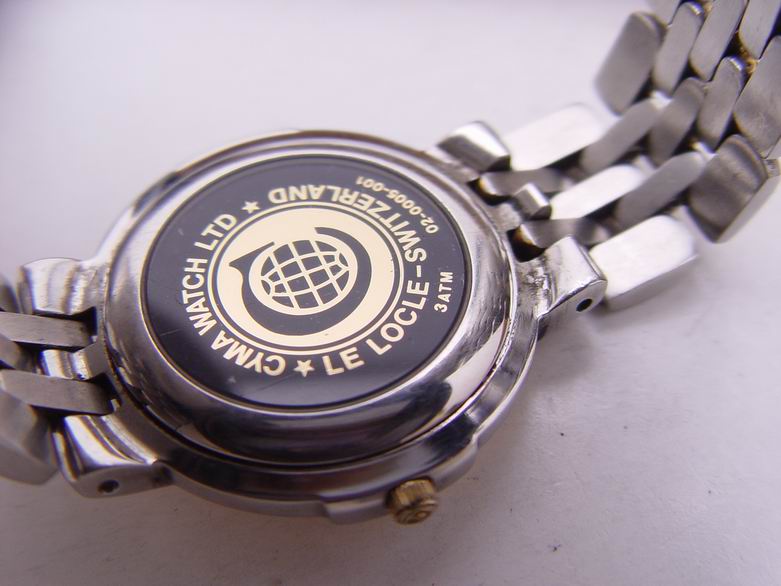 070309-08) Cyma Classic White Dial Elegant Bracelet 02-0005-001 25