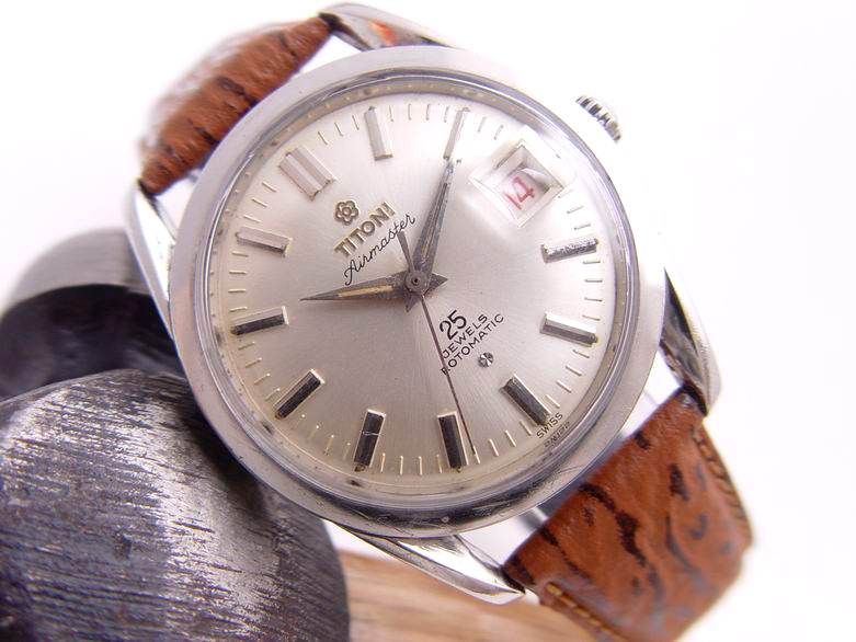 (071103-09) Titoni Airmaster 307-345 Rotomatic ETA 2784 Vintage