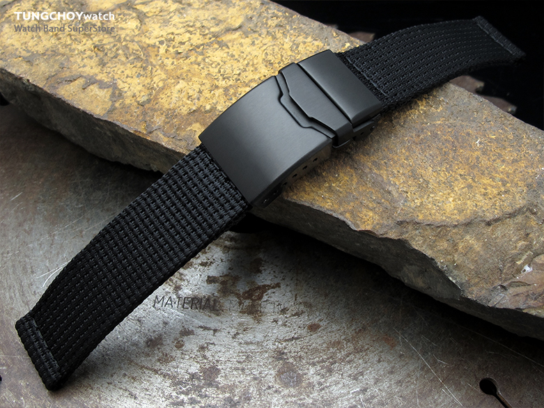 Custom LV Eclipse Monogram Watch Band (Black edges) – Corn Blakes