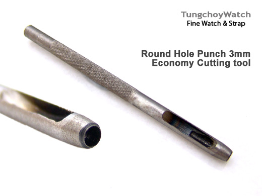 (ACC-TT03R-003)Round Hole Punch 3mm Economy Cutting tool