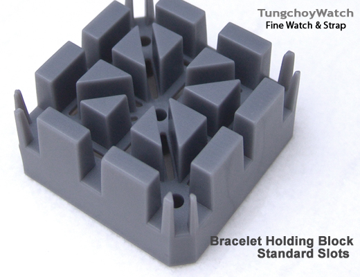 (BAT-001K) Bracelet Holding Block Standard Slots