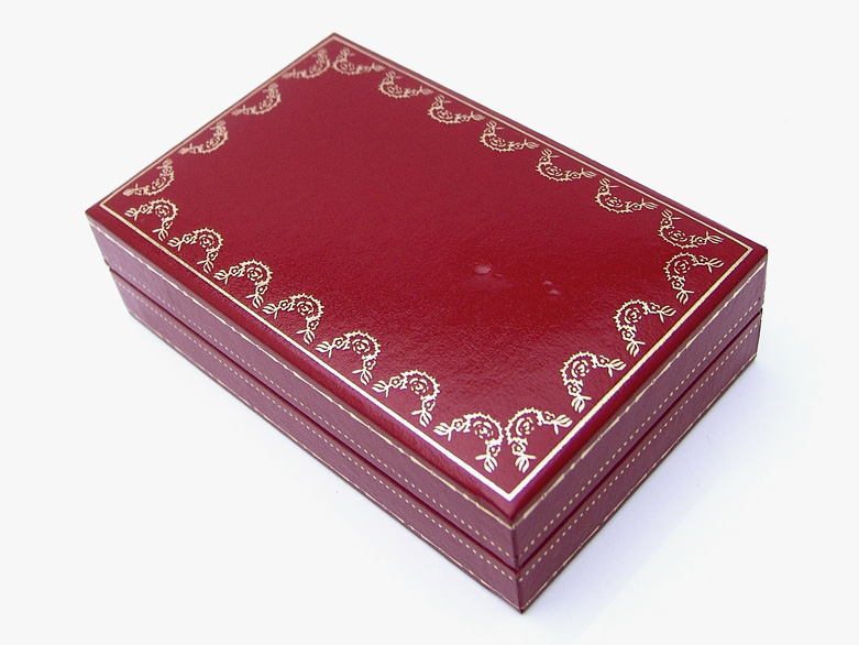 (CAT-BOX-03) CARTIER Classic Red Lighter Case