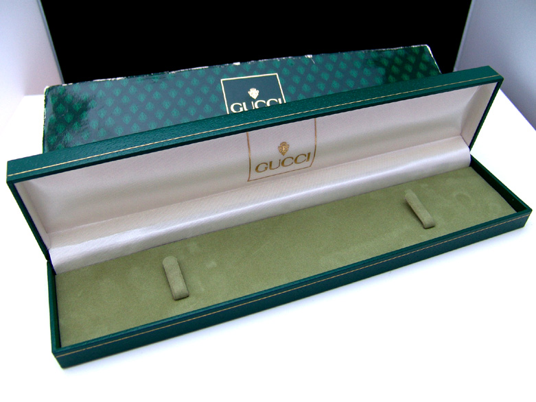 (GUCBOX01) GUCCI Original Watch Box**USED** 25 Jewles Rotomatic Watch