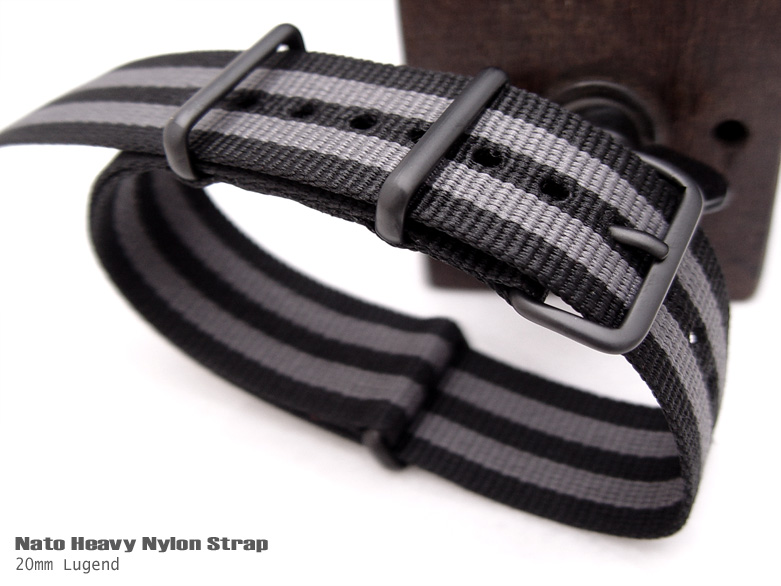 20mm Nato Military James Bond Watch Strap Band