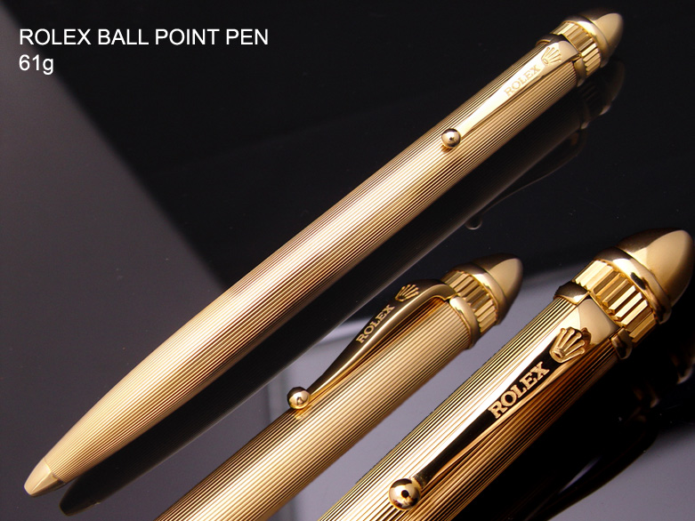 rolex gold pen