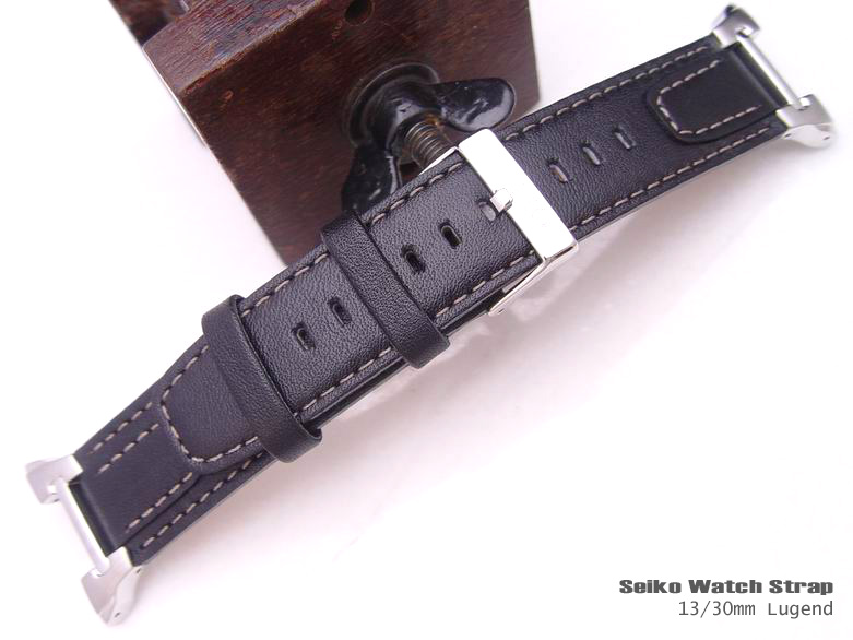 SEIKO CALF B 13 - 13mm SPECIAL DESIGN GENUINE LEATHER BAND