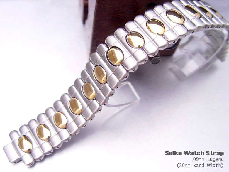 SEIKO 4187 B.I 09/20mm SPECIAL EDITION STAINLESS STEEL WATCH BAN