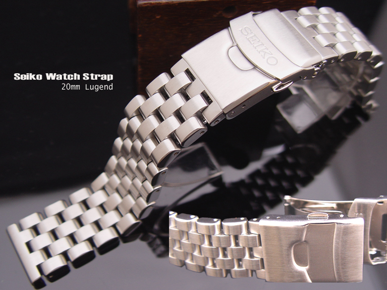 Super-J Louis Two Tone for Seiko Turtle สายนาฬิกา Super-J Louis