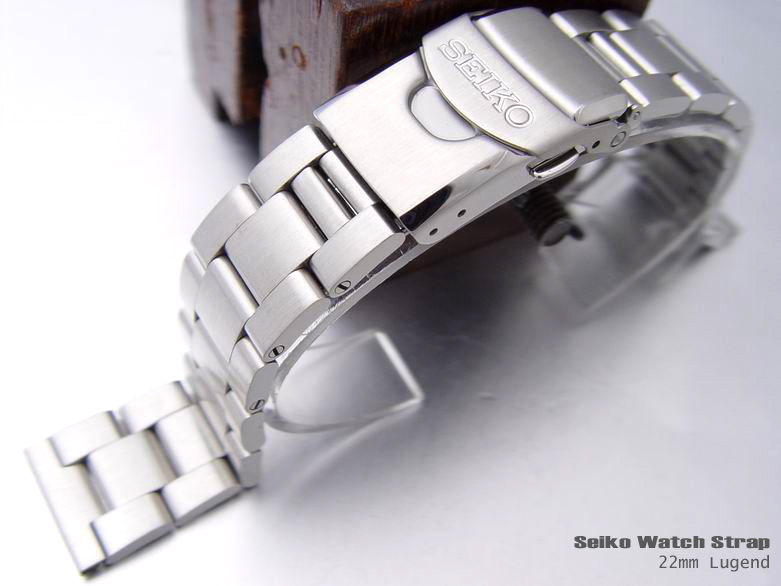seiko leather strap 22mm