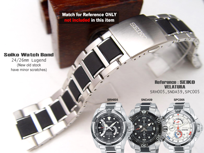 seiko velatura watch band