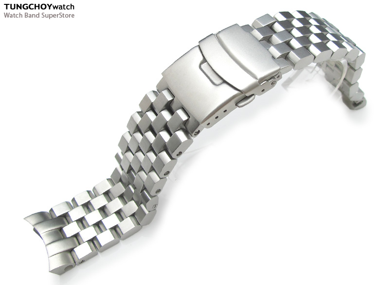 22mm SUPER Engineer Type II Solid Stainless Steel Watch Bracelet