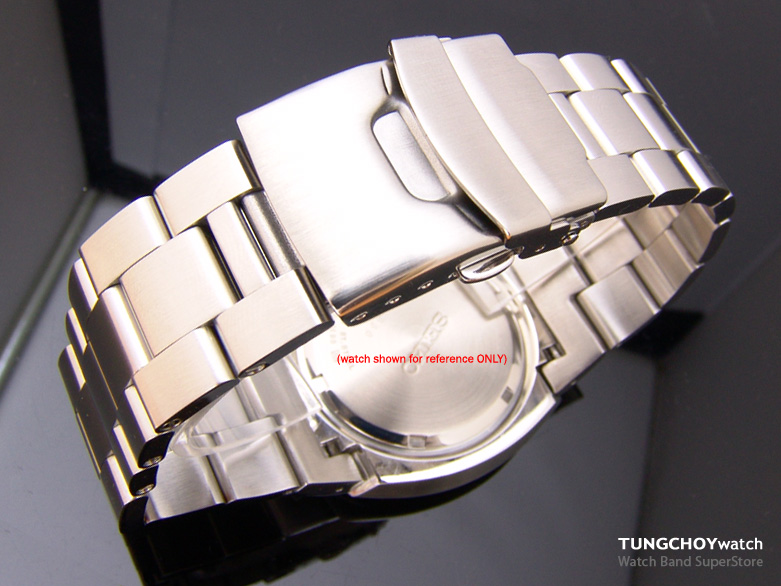 seiko stainless steel watch bands