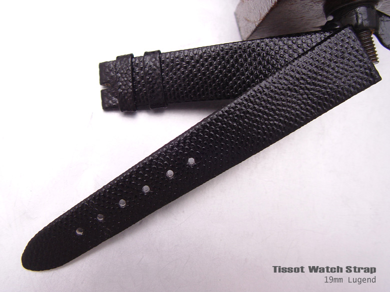 (TISS-LE1814-057) 18mm Authentic Tissot Genuine Lizard Antique Watch Strap