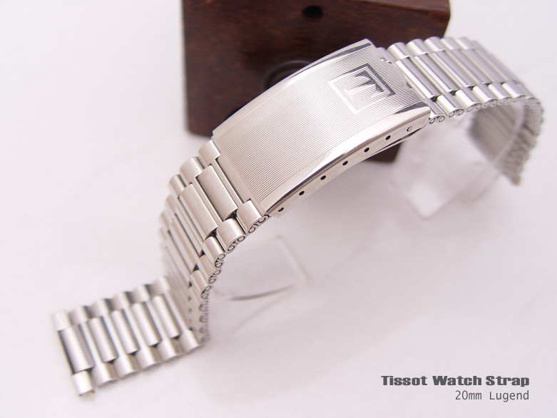 (TISS-SS19-064) 19mm Tissot Antique Seastar/ Visodate Stainless Steel Watch Band